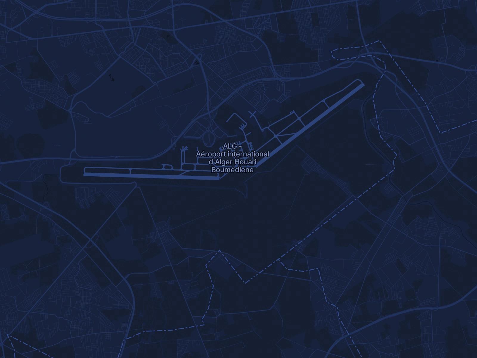 Location de jet privé à l'aéroport Houari Boumediene (ALG/DAAG) en Algérie - Services Simply Jet