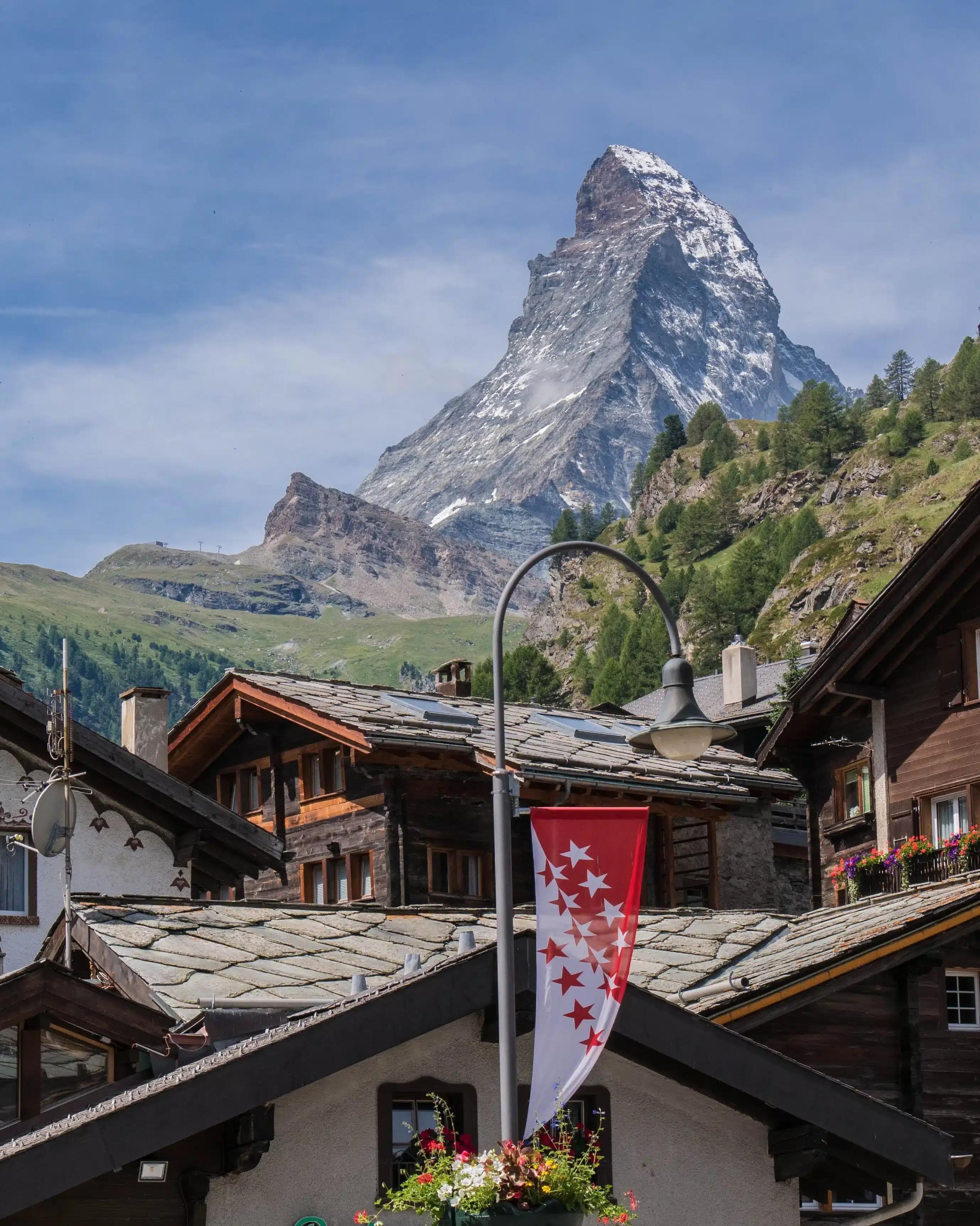 Zermatt and the mountain