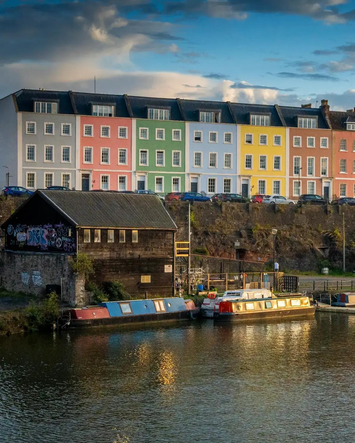 bristol in front of a river