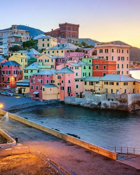 Die beste Aussicht auf einen Teil von Genua