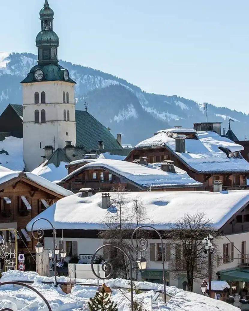 megeve centro città
