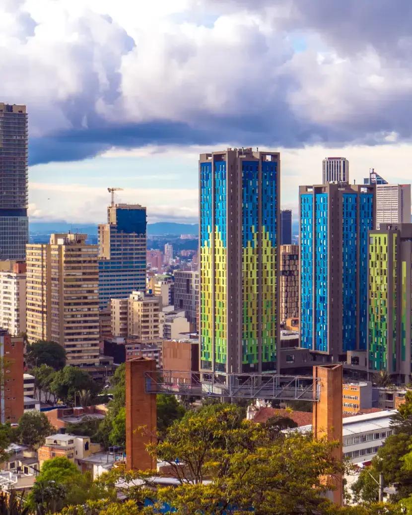bogota city view