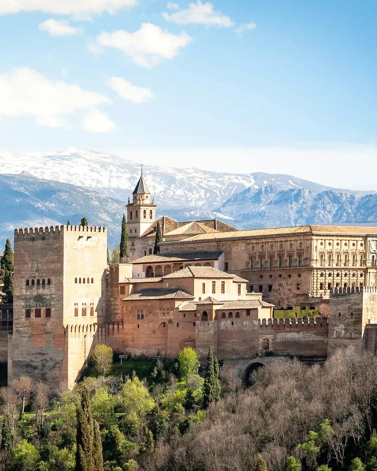Vista del casco antiguo de Granada
