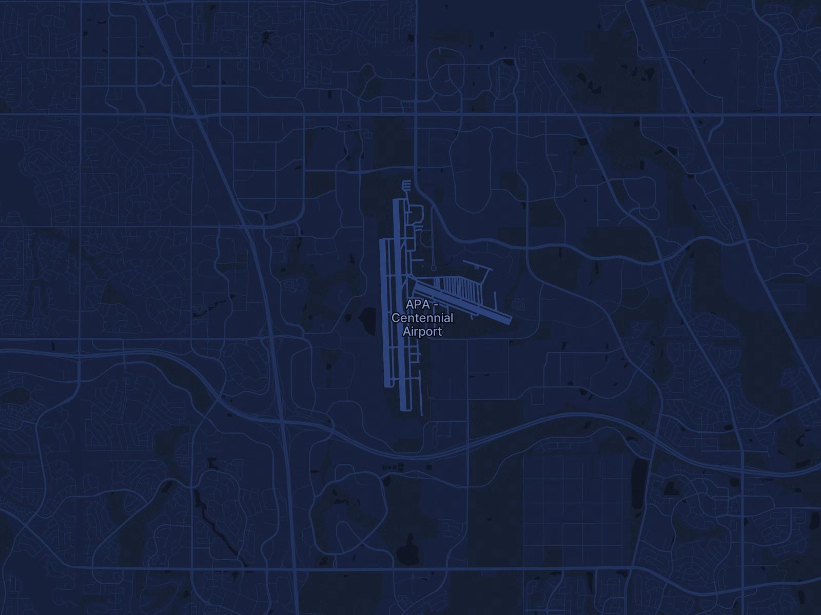 Alquiler de jet privado al aeropuerto Centennial (APA/KAPA) en Estados Unidos - Servicios de Simply Jet