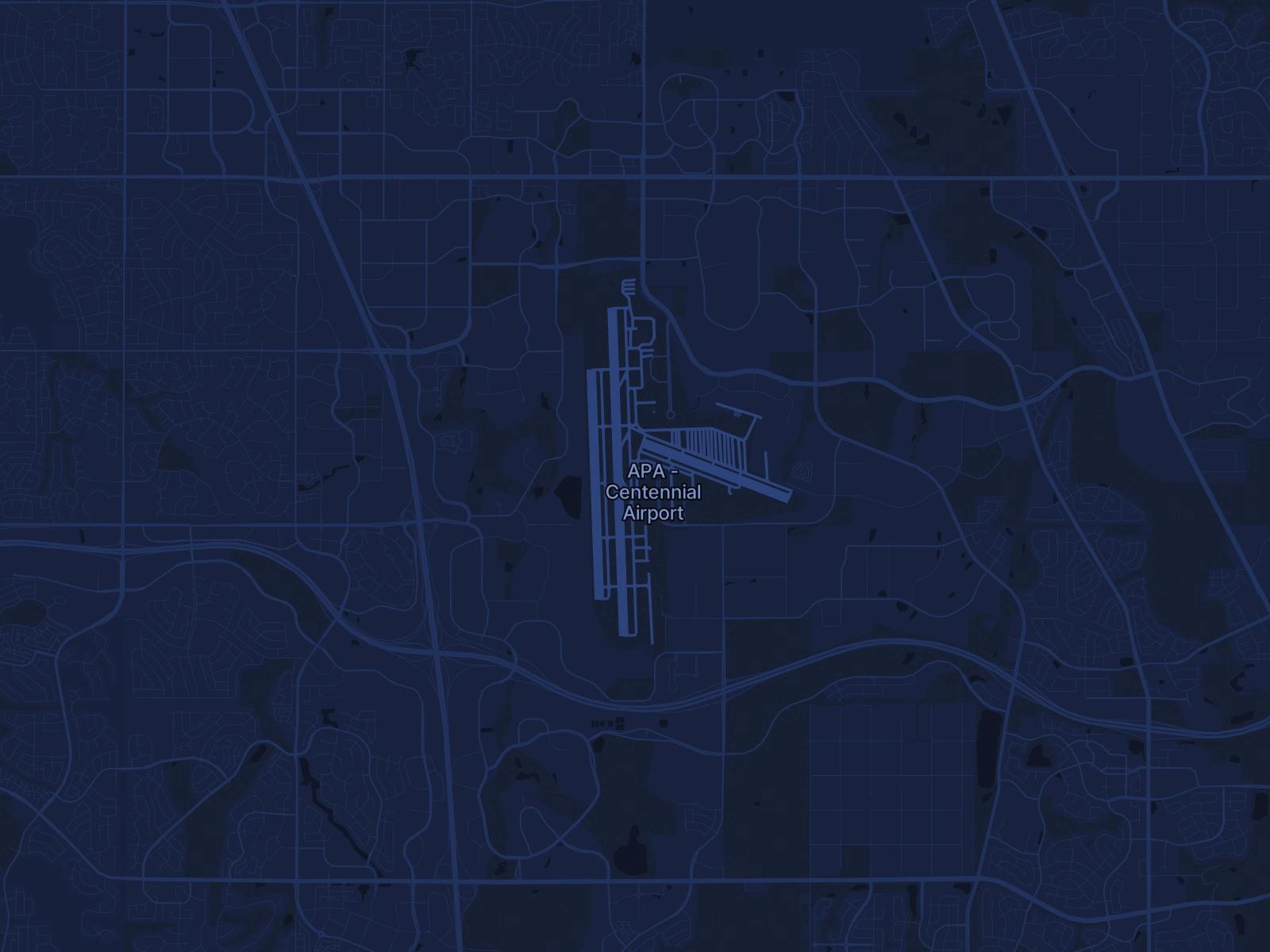 Noleggio jet privato per l'aeroporto di Centennial (APA/KAPA) in Stati Uniti - Servizi Simply Jet