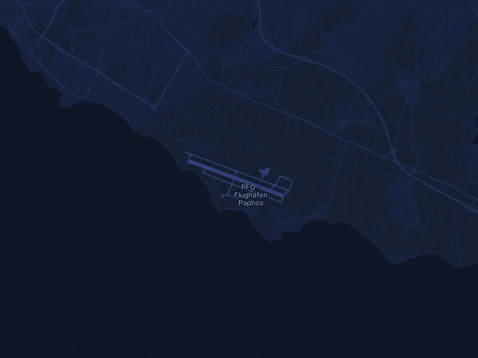 Private Jet Charter nach Flughafen Paphos Flughafen (PFO/LCPH) in Zypern - Simply Jet Dienste