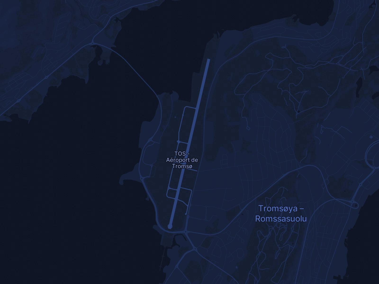 Location de jet privé à l'aéroport Tromsø (TOS/ENTC) en Norvège - Services Simply Jet