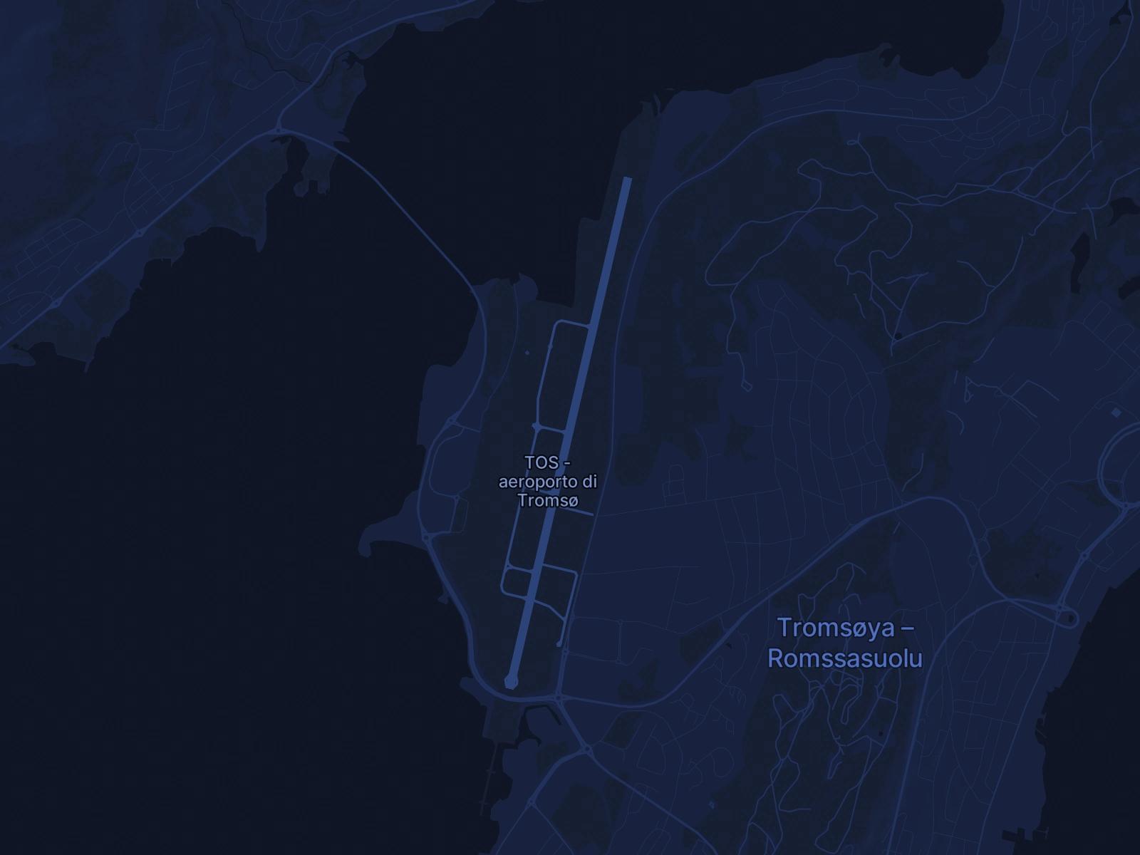 Noleggio jet privato per l'aeroporto di Tromsø (TOS/ENTC) in Norvegia - Servizi Simply Jet