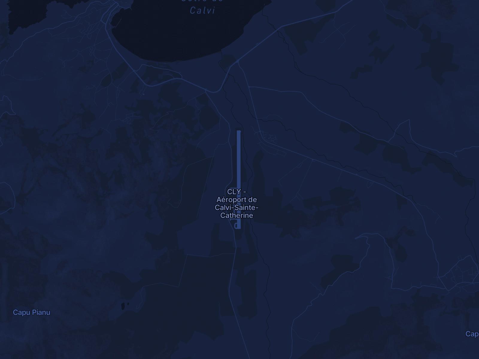 Location de jet privé à l'aéroport Calvi-Sainte-Catherine (CLY/LFKC) en France - Services Simply Jet