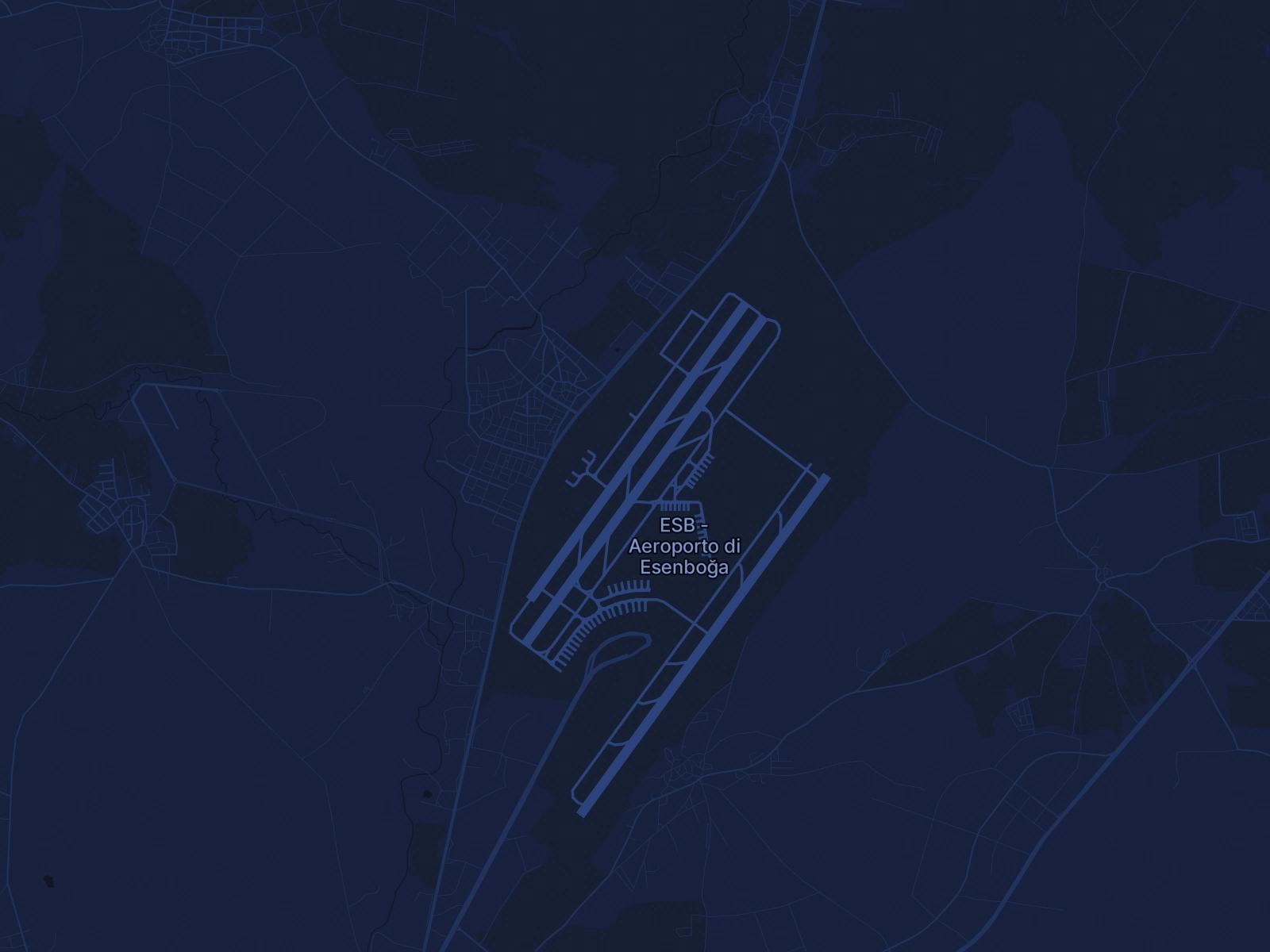 Noleggio jet privato per l'aeroporto di Ankara Esenboğa Intl (ESB/LTAC) in Turchia - Servizi Simply Jet