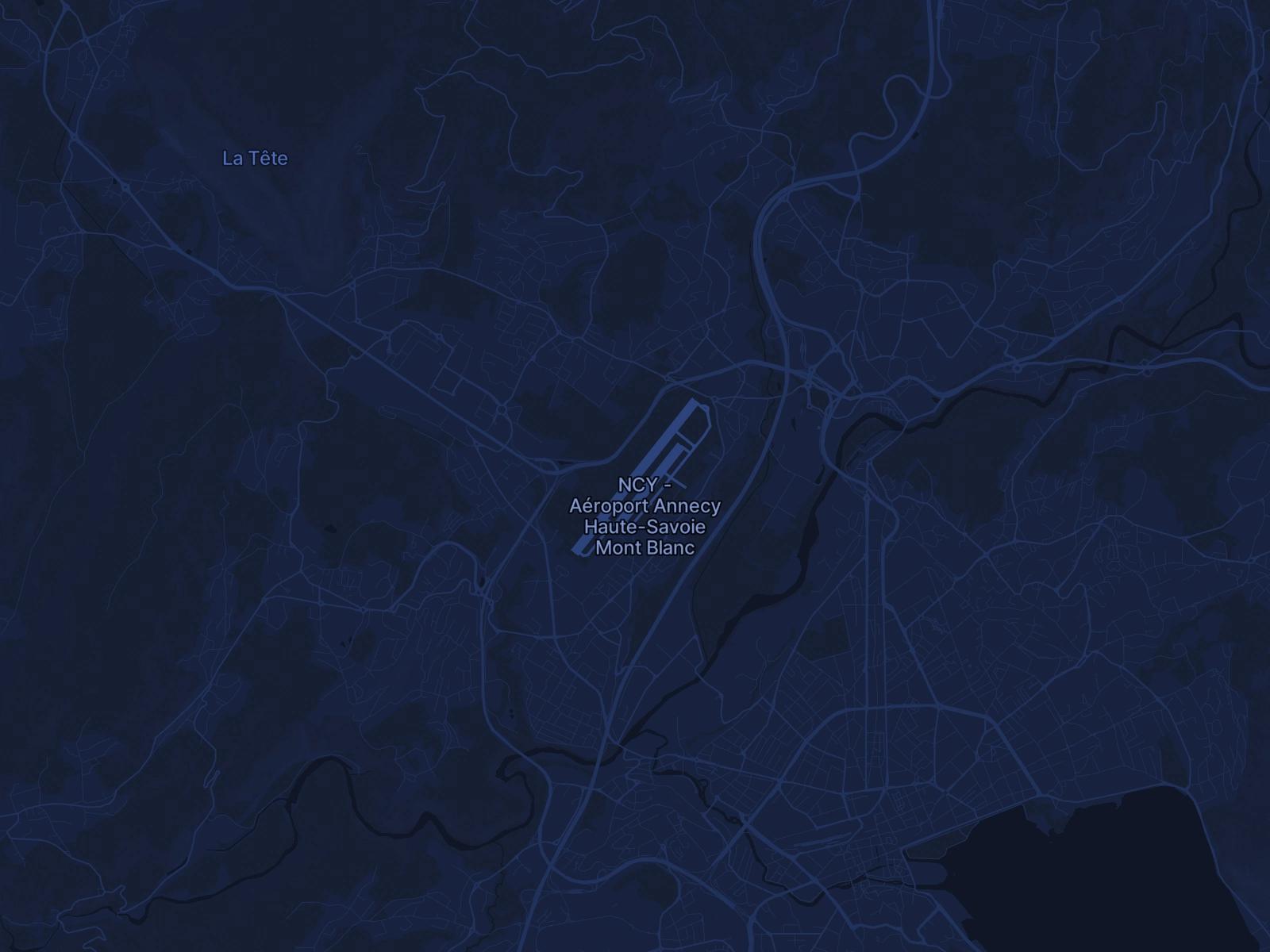 Location de jet privé à l'aéroport Annecy-Mont Blanc (NCY/LFLP) en France - Services Simply Jet