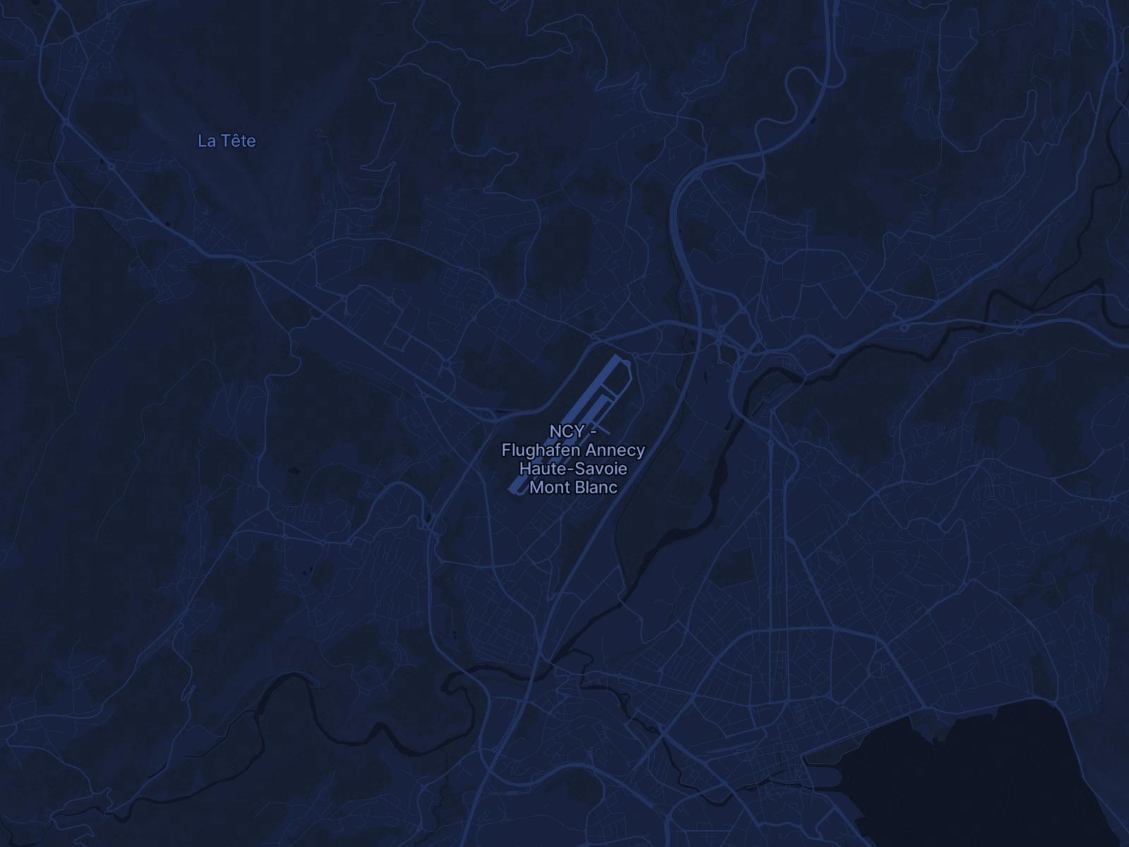 Private Jet Charter nach Annecy-Mont Blanc Flughafen (NCY/LFLP) in Frankreich - Simply Jet Dienste