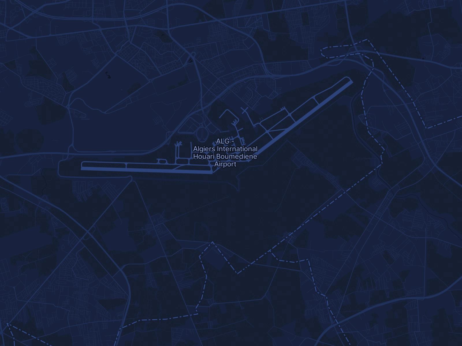 Private jet charter to Houari Boumediene Airport (ALG/DAAG) in Algeria - Simply Jet services