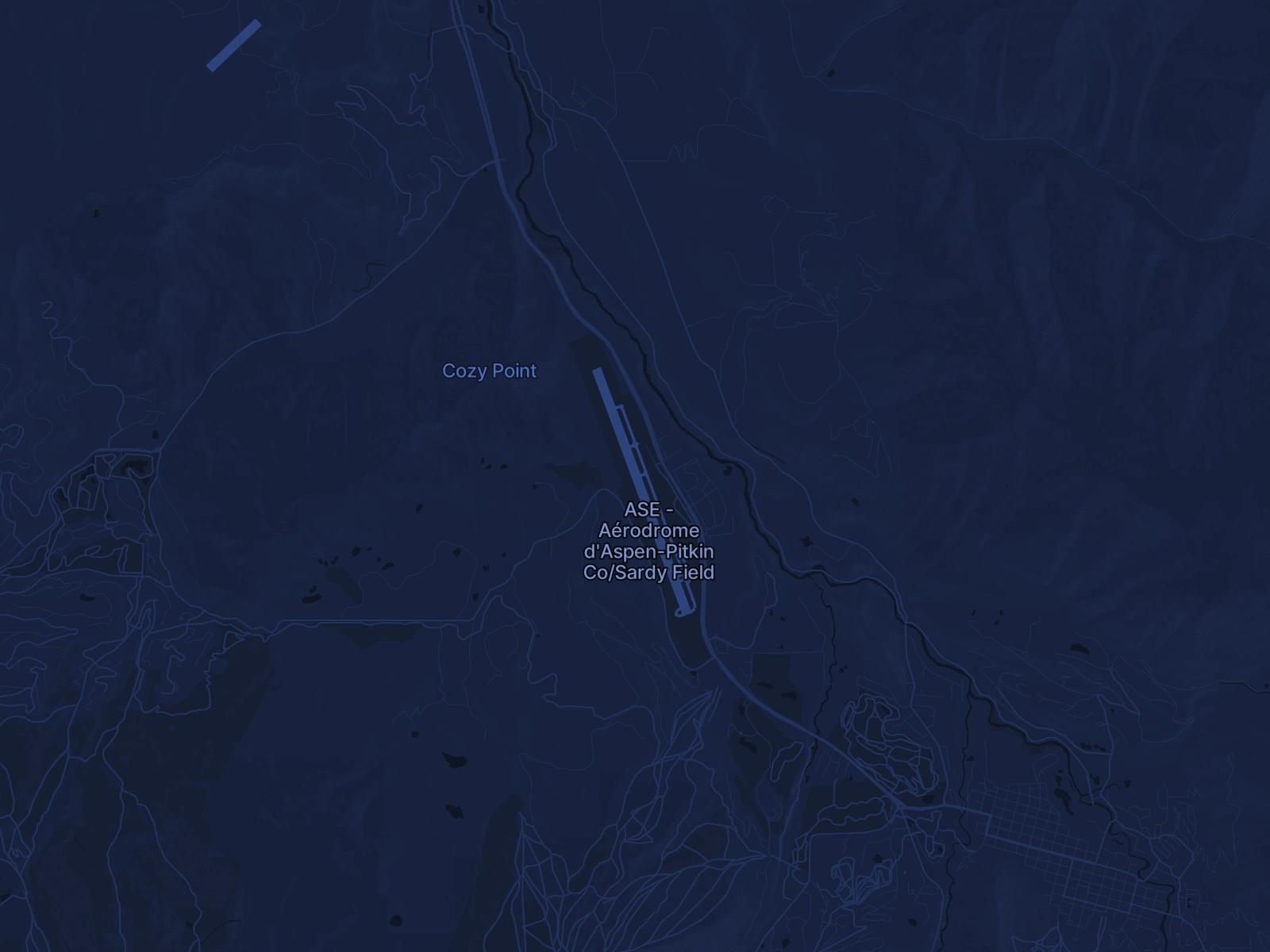 Location de jet privé à l'aéroport Aspen-Pitkin Co/Sardy Field (ASE/KASE) en États-Unis - Services Simply Jet