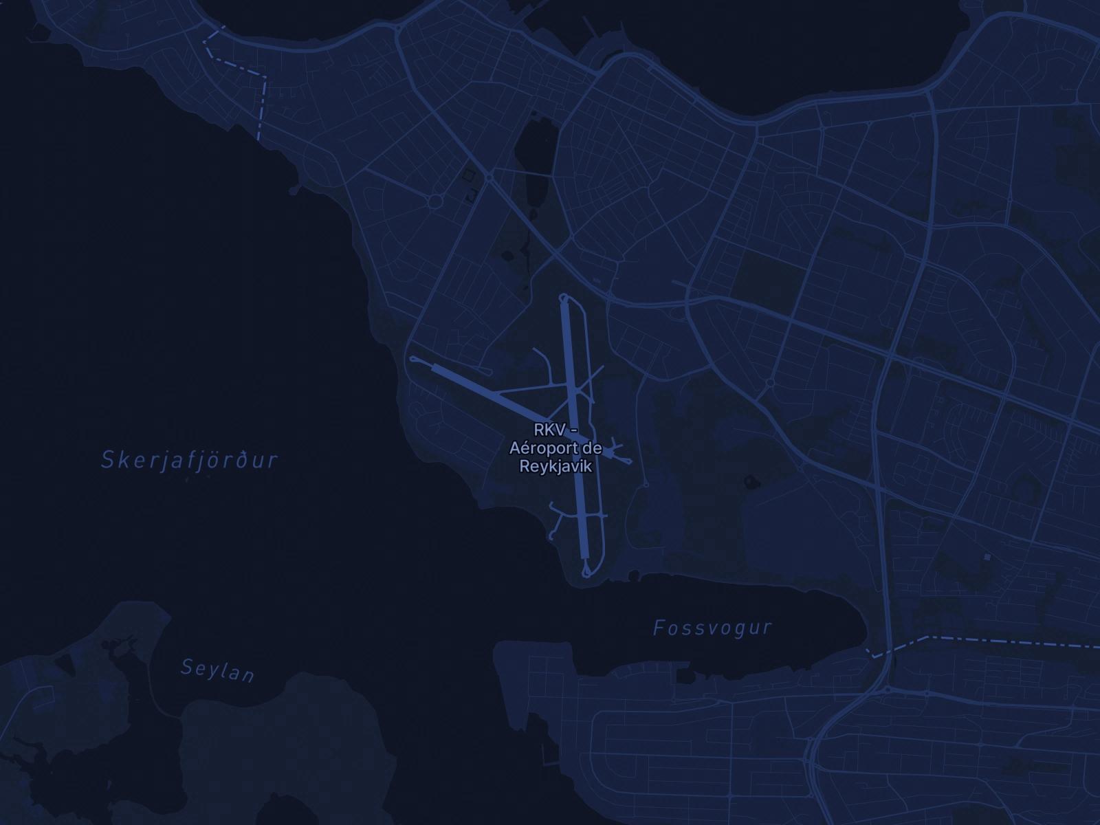 Location de jet privé à l'aéroport Reykjavik (RKV/BIRK) en Islande - Services Simply Jet