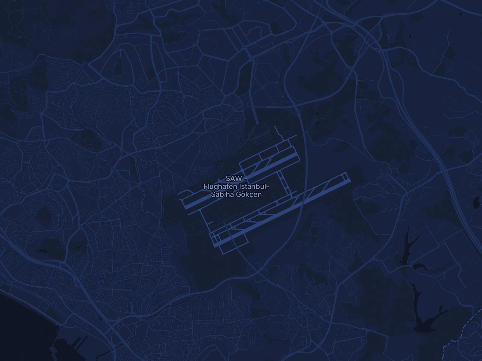 Private Jet Charter nach Istanbul Sabiha Gökçen Intl Flughafen (SAW/LTFJ) in Türkei - Simply Jet Dienste