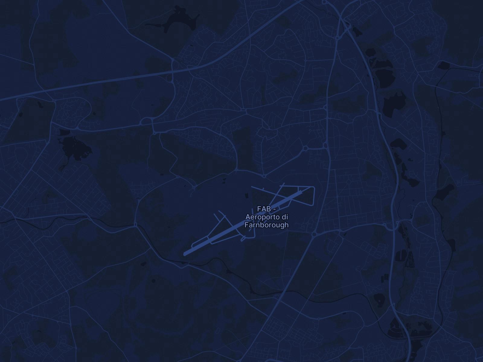 Noleggio jet privato per l'aeroporto di Aeroporto di Farnborough (FAB/EGLF) in Regno Unito - Servizi Simply Jet