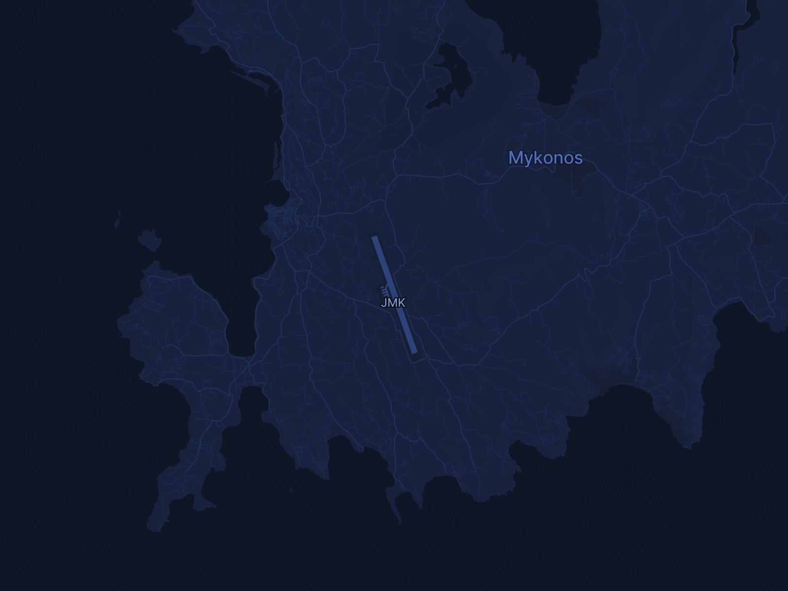 Alquiler de jet privado al aeropuerto Aeropuerto de Mykonos (JMK/LGMK) en Grecia - Servicios de Simply Jet