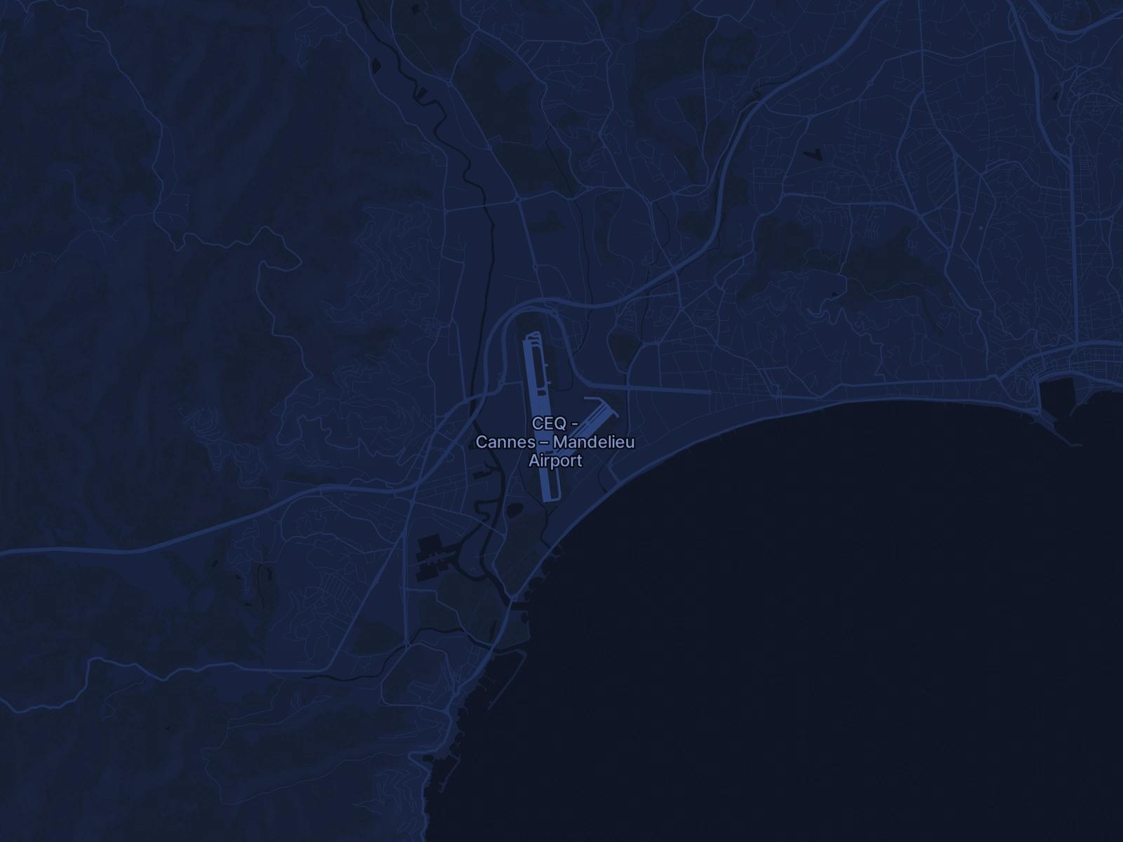 Private jet charter to Cannes–Mandelieu Airport Airport (CEQ/LFMD) in France - Simply Jet services