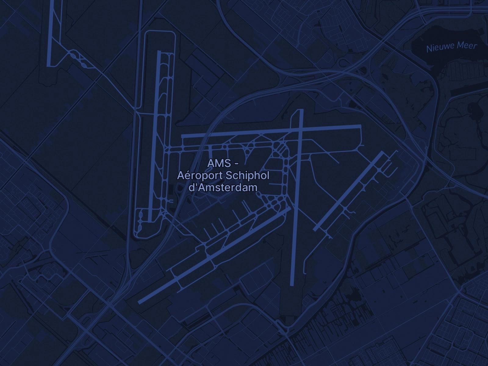 Location de jet privé à l'aéroport Aéroport d’Amsterdam–Schiphol (AMS/EHAM) en Pays-Bas - Services Simply Jet