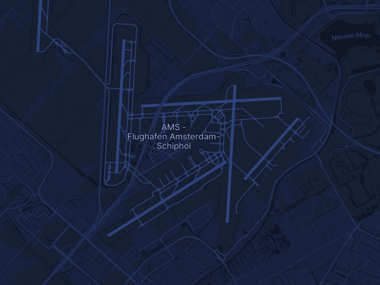 Private Jet Charter nach Flughafen Amsterdam–Schiphol Flughafen (AMS/EHAM) in Niederlande - Simply Jet Dienste