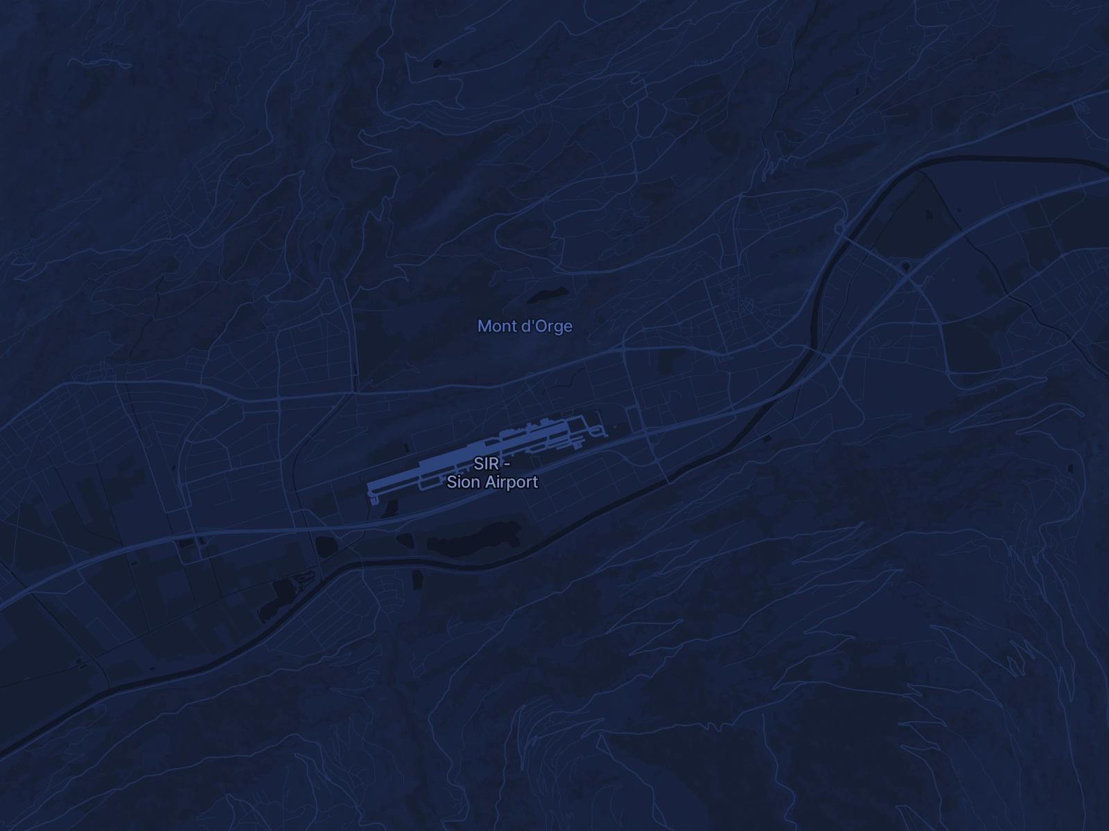 Private jet charter to Sion Airport Airport (SIR/LSGS) in Switzerland - Simply Jet services
