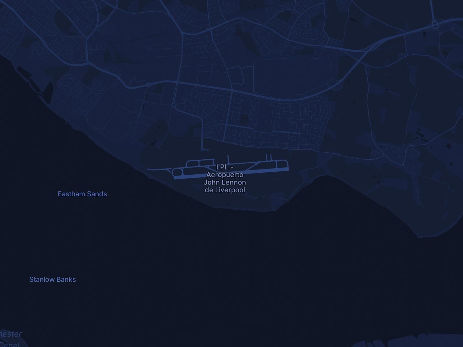 Alquiler de jet privado al aeropuerto Aeropuerto Liverpool John Lennon (LPL/EGGP) en Reino Unido - Servicios de Simply Jet