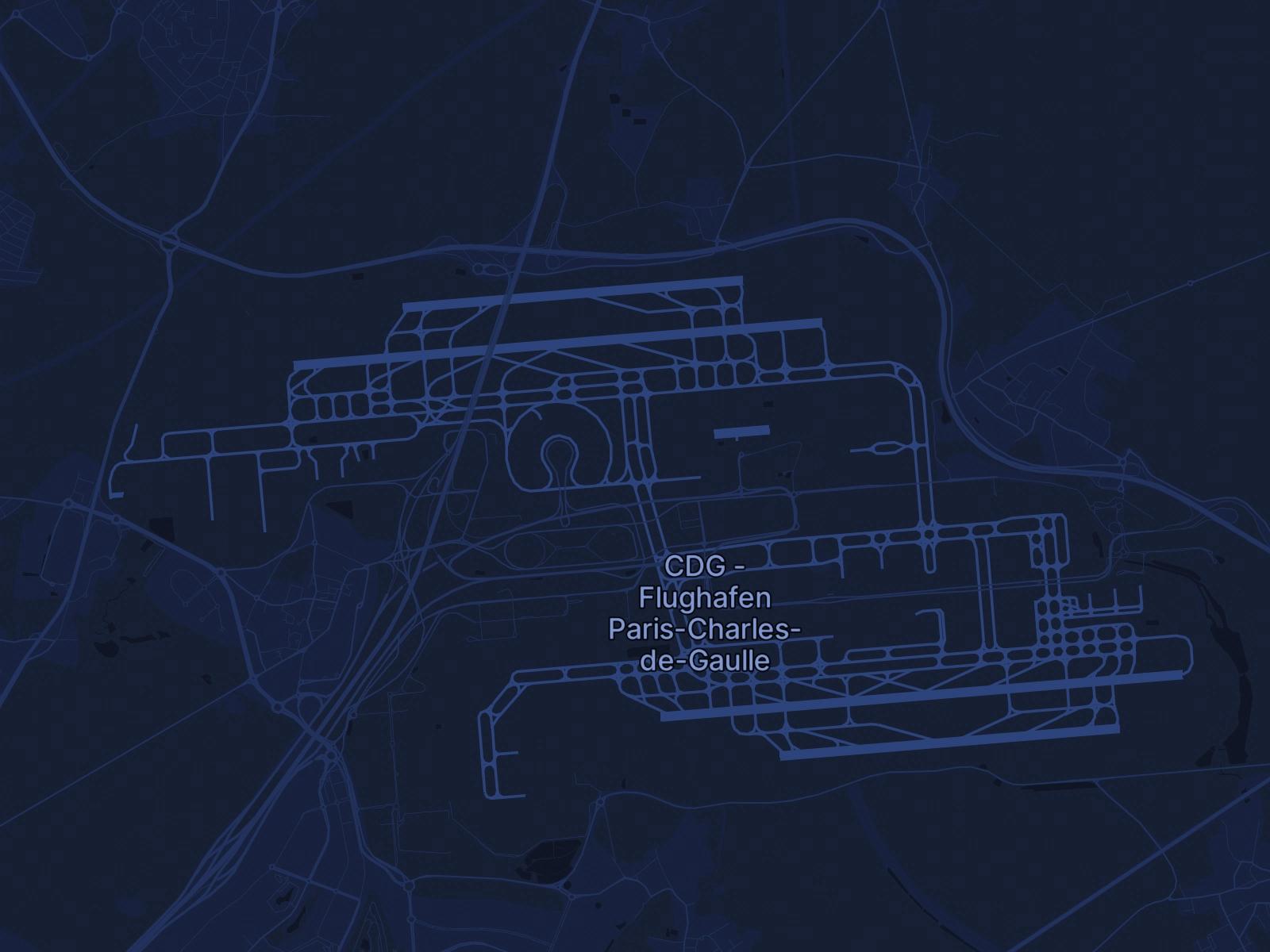 Private Jet Charter nach Flughafen Paris–Charles‑de‑Gaulle Flughafen (CDG/LFPG) in Frankreich - Simply Jet Dienste