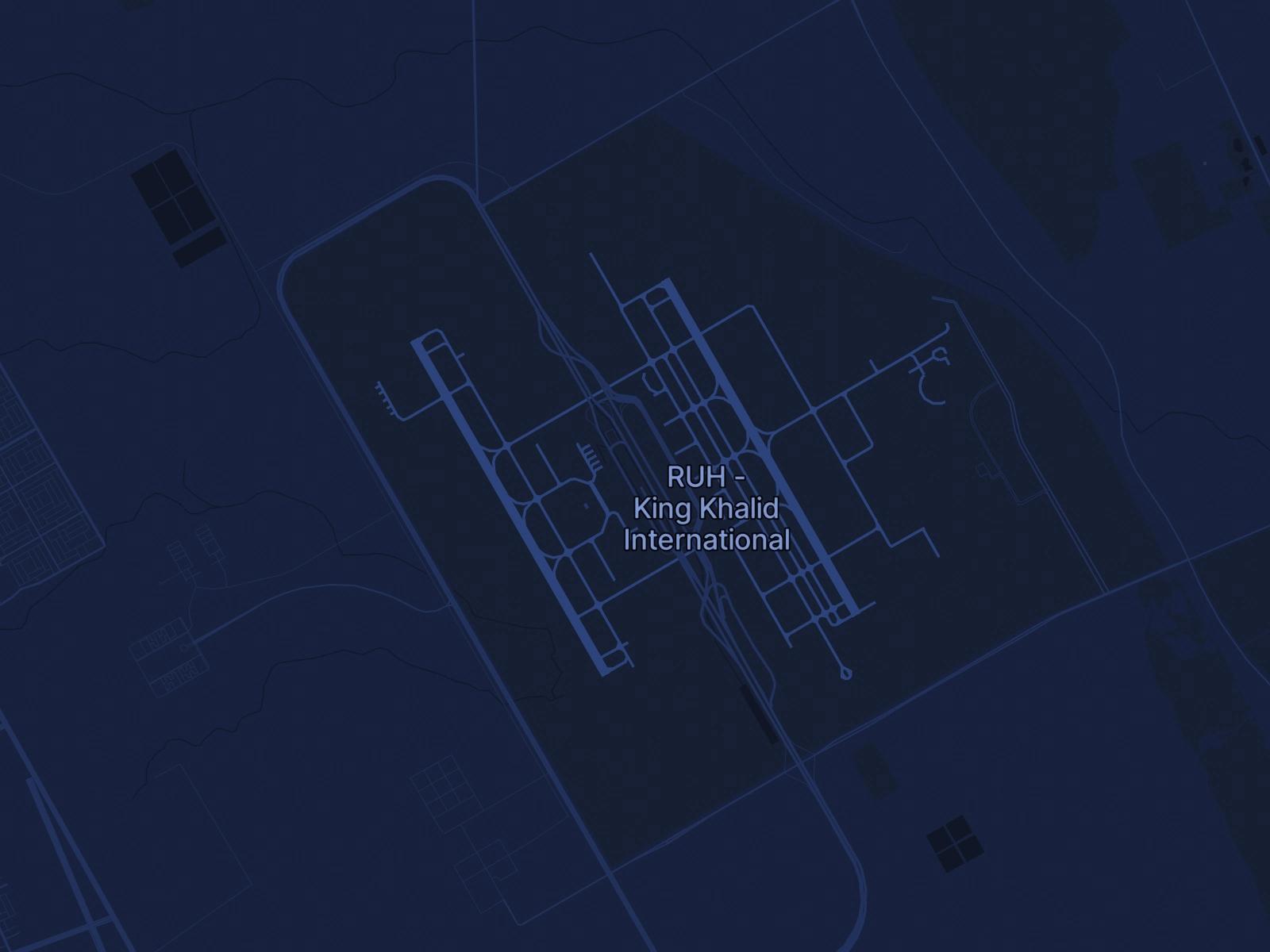 Private Jet Charter nach Internationaler Flughafen König Khalid Riad Flughafen (RUH/OERK) in Saudi-Arabien - Simply Jet Dienste