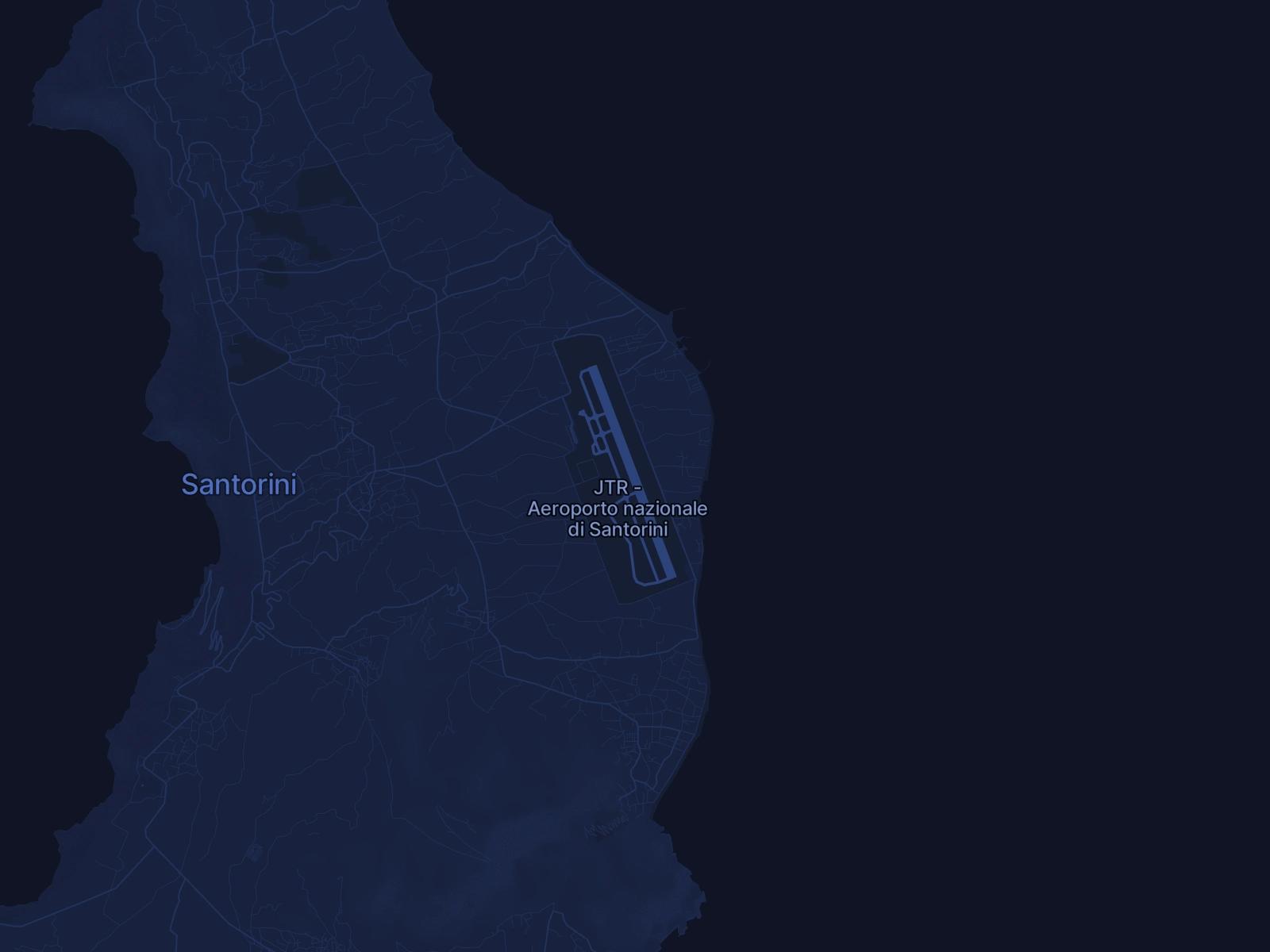 Noleggio jet privato per l'aeroporto di Aeroporto Internazionale di Santorini (JTR/LGSR) in Grecia - Servizi Simply Jet