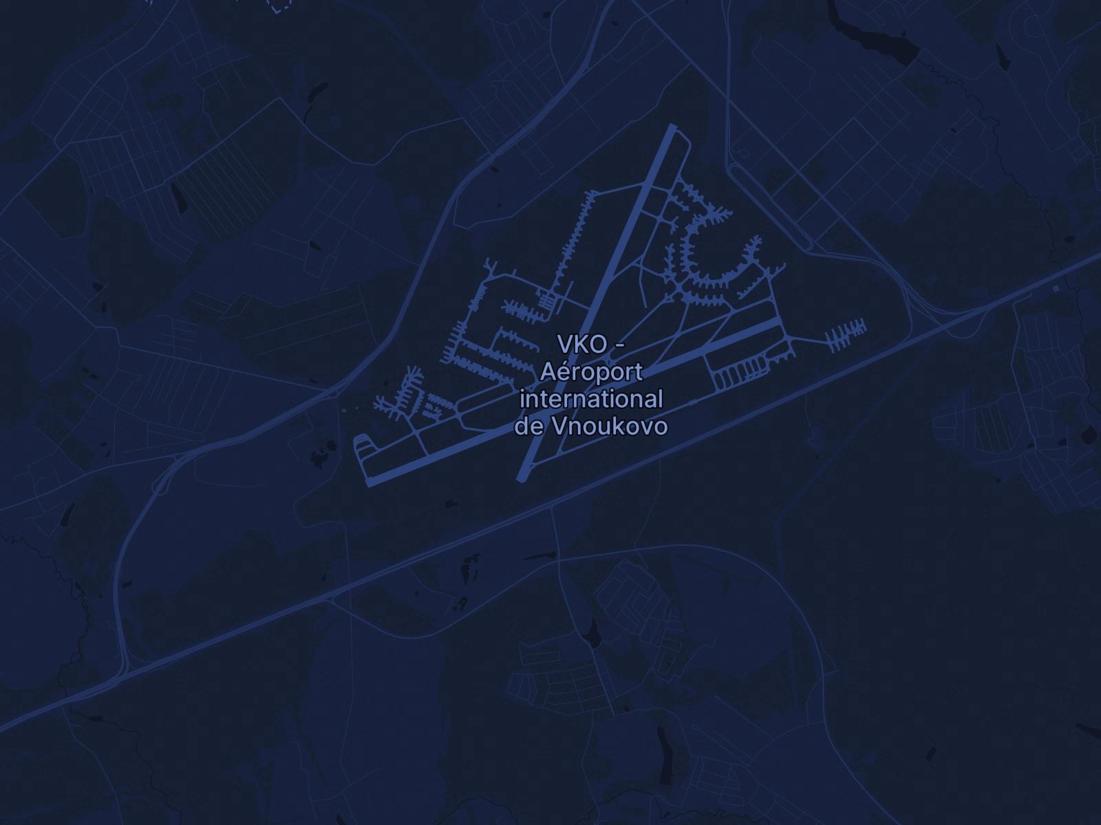Location de jet privé à l'aéroport Aéroport international de Vnukovo (VKO/UUWW) en Russie - Services Simply Jet