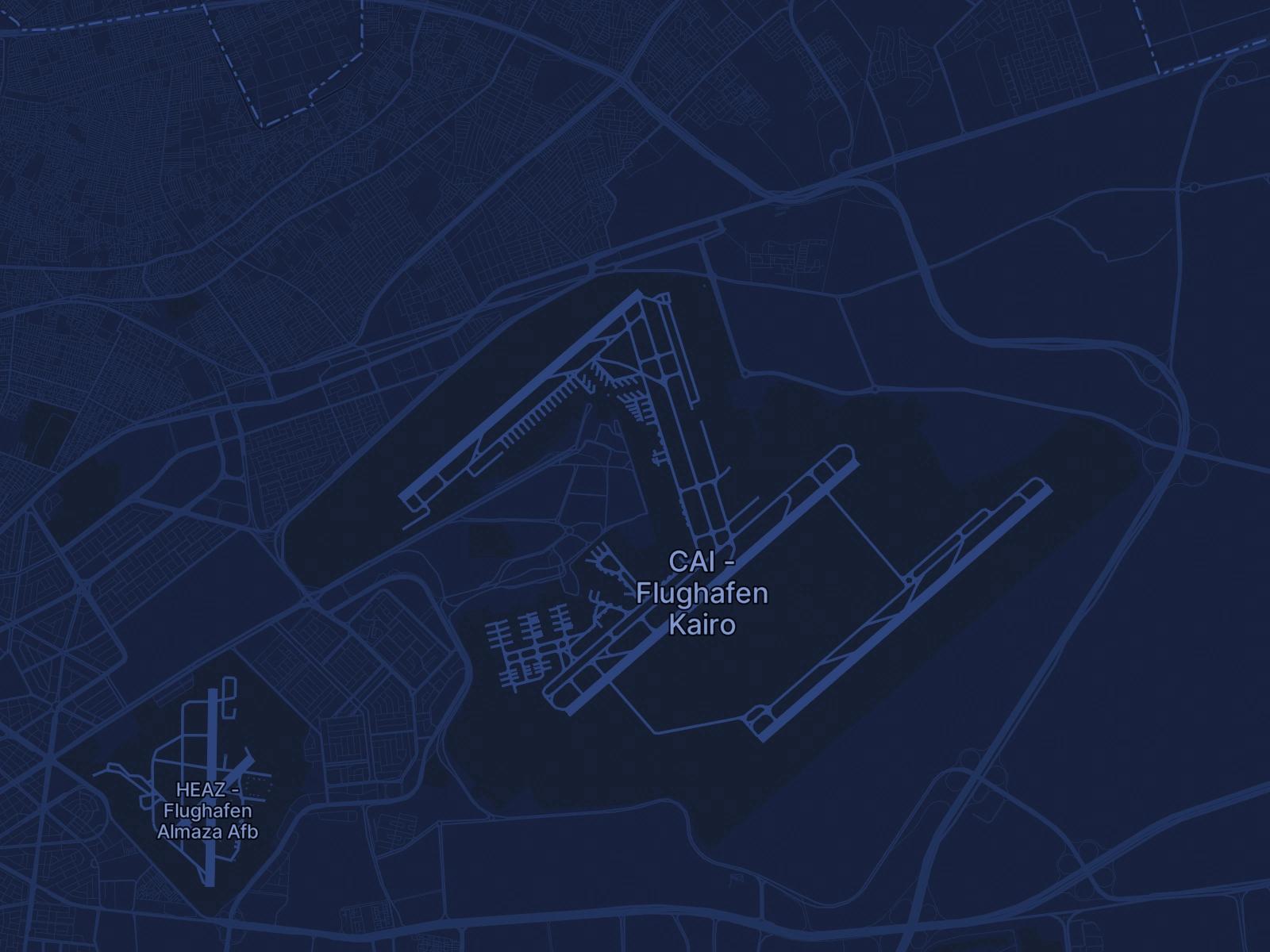 Private Jet Charter nach Internationaler Flughafen Kairo Flughafen (CAI/HECA) in Ägypten - Simply Jet Dienste