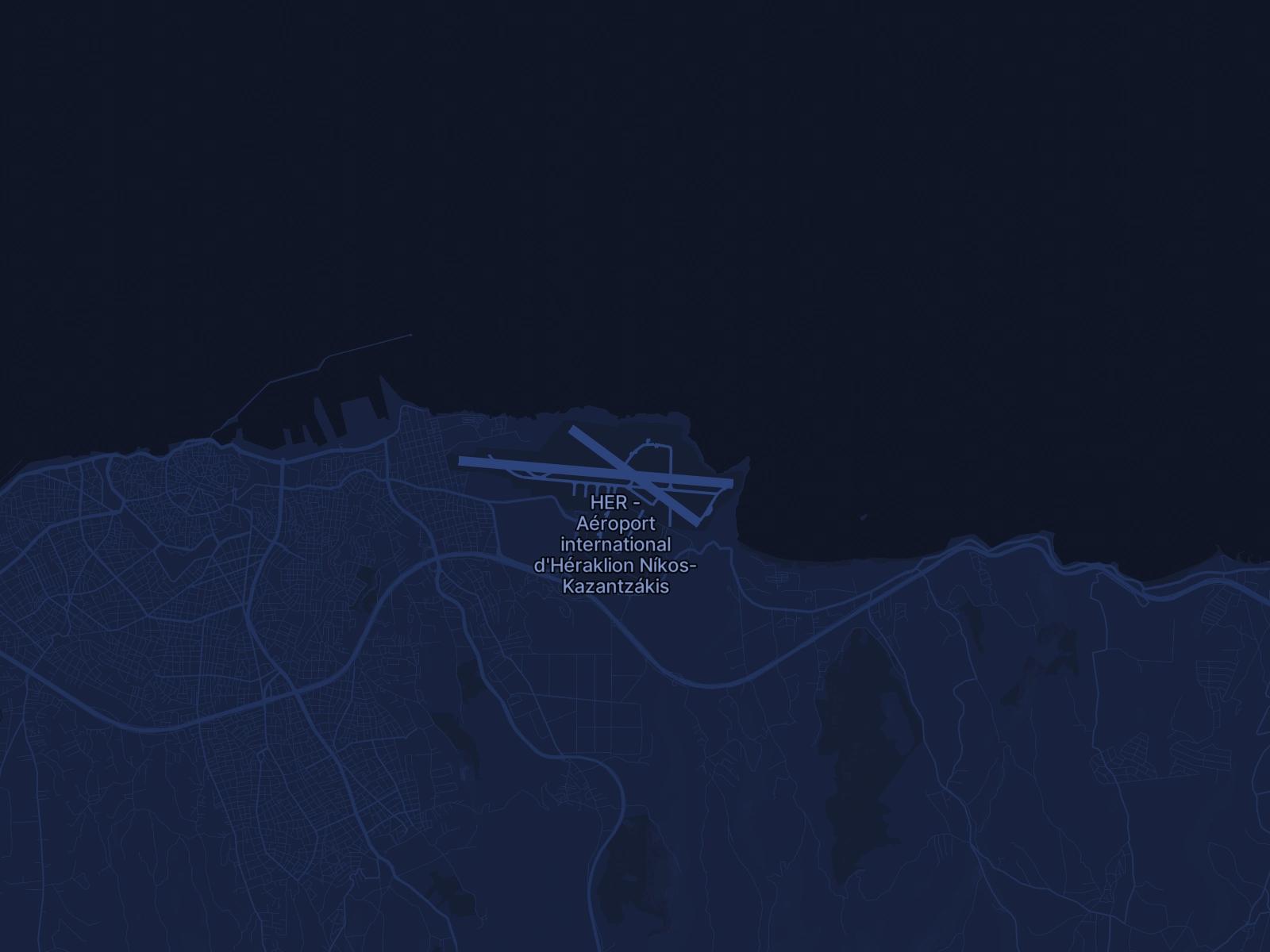 Location de jet privé à l'aéroport Aéroport Intl. Héraklion-Nikos Kazantzakis (HER/LGIR) en Grèce - Services Simply Jet