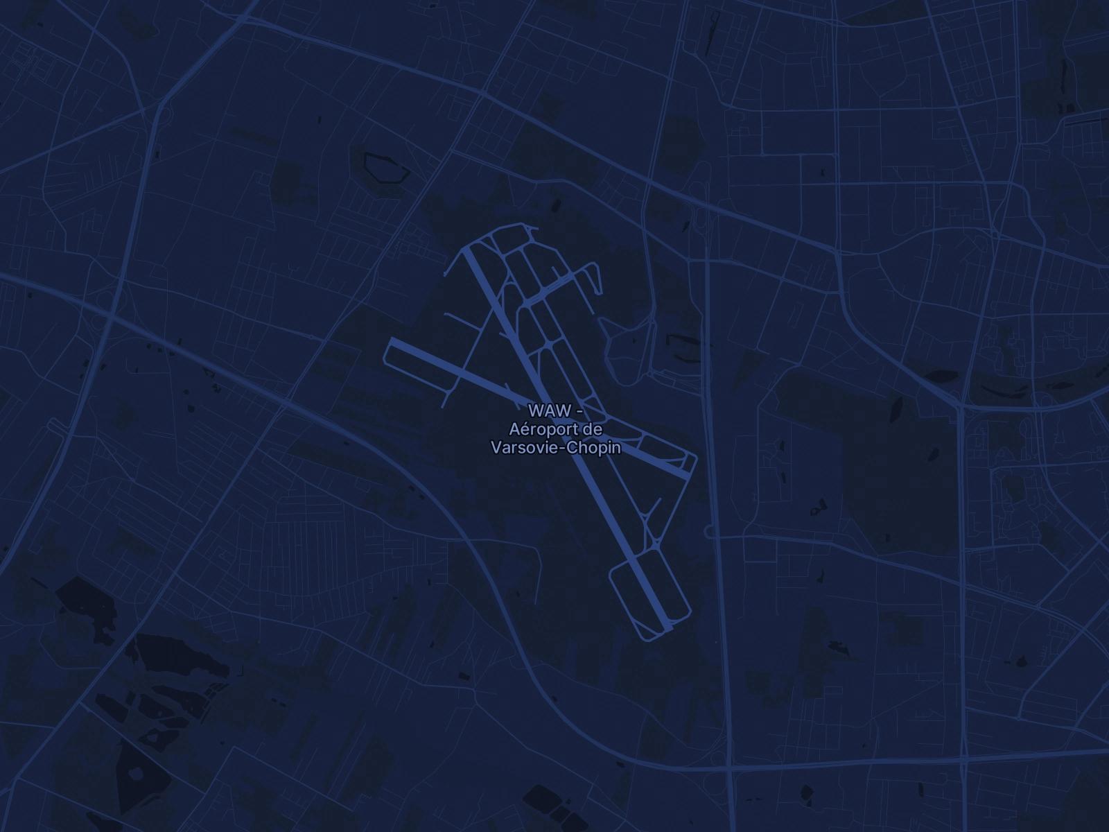 Location de jet privé à l'aéroport Aéroport Frédéric Chopin de Varsovie (WAW/EPWA) en Pologne - Services Simply Jet