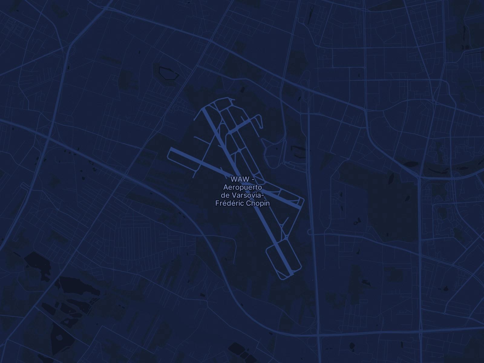 Alquiler de jet privado al aeropuerto Aeropuerto Frédéric Chopin de Varsovia (WAW/EPWA) en Polonia - Servicios de Simply Jet