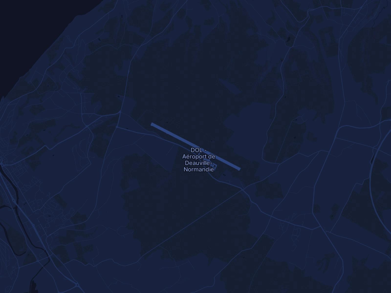 Location de jet privé à l'aéroport Deauville-Saint-Gatien (DOL/LFRG) en France - Services Simply Jet