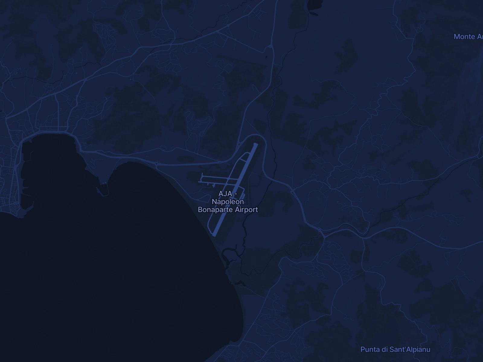 Private jet charter to Ajaccio-Napoléon Bonaparte Airport (AJA/LFKJ) in France - Simply Jet services