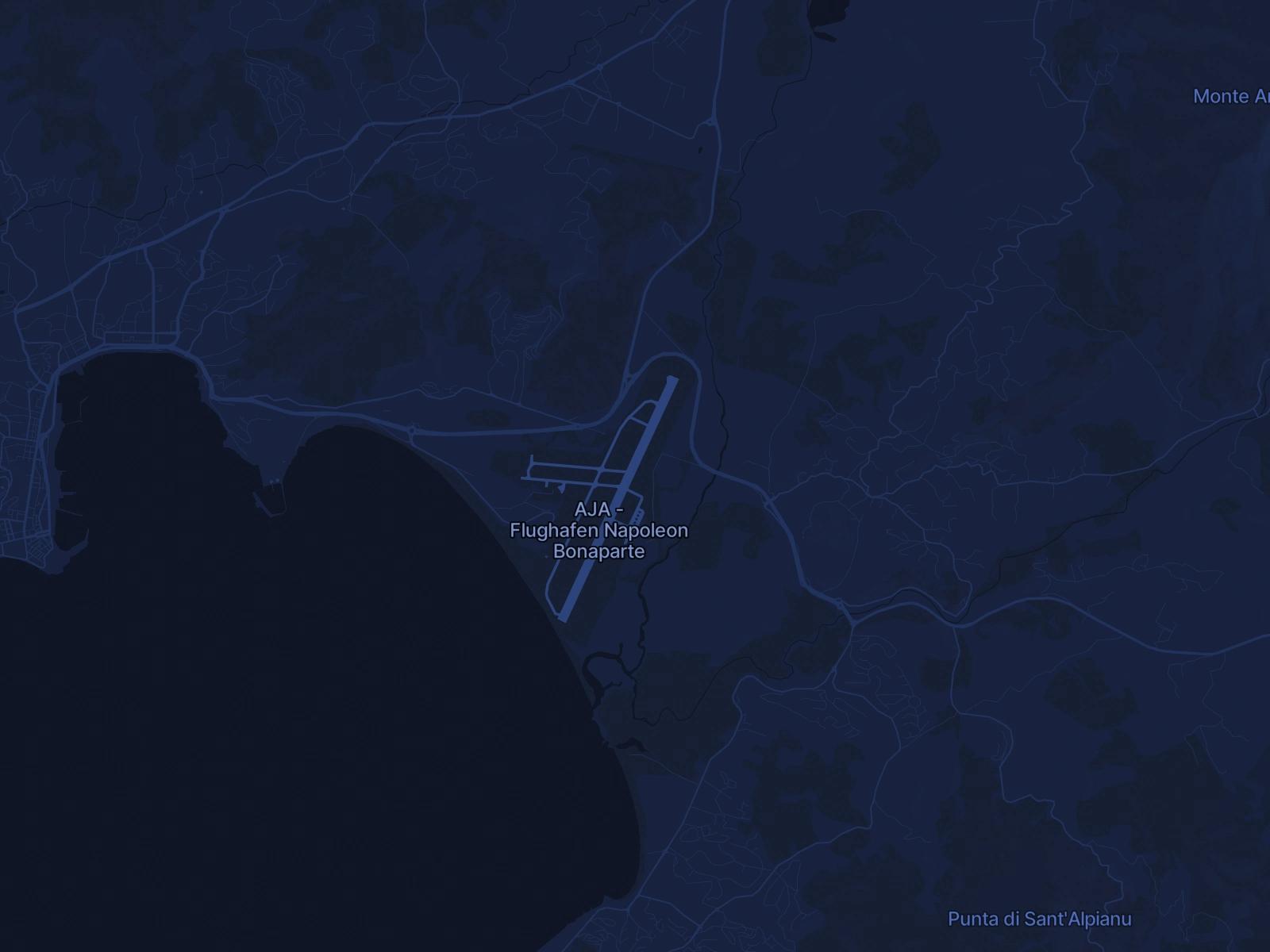 Private Jet Charter nach Ajaccio-Napoléon Bonaparte Flughafen (AJA/LFKJ) in Frankreich - Simply Jet Dienste