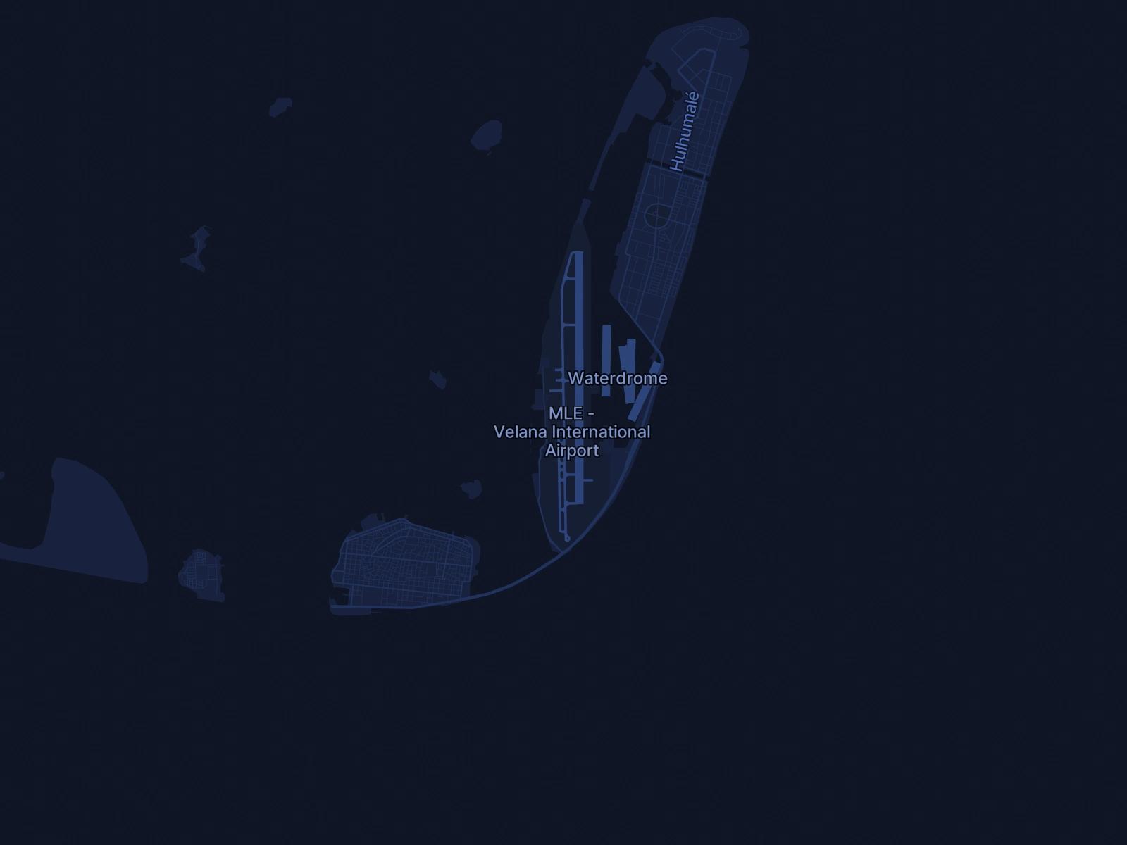 Private jet charter to Malé - Velana Intl. Airport Airport (MLE/VRMM) in Maldives - Simply Jet services