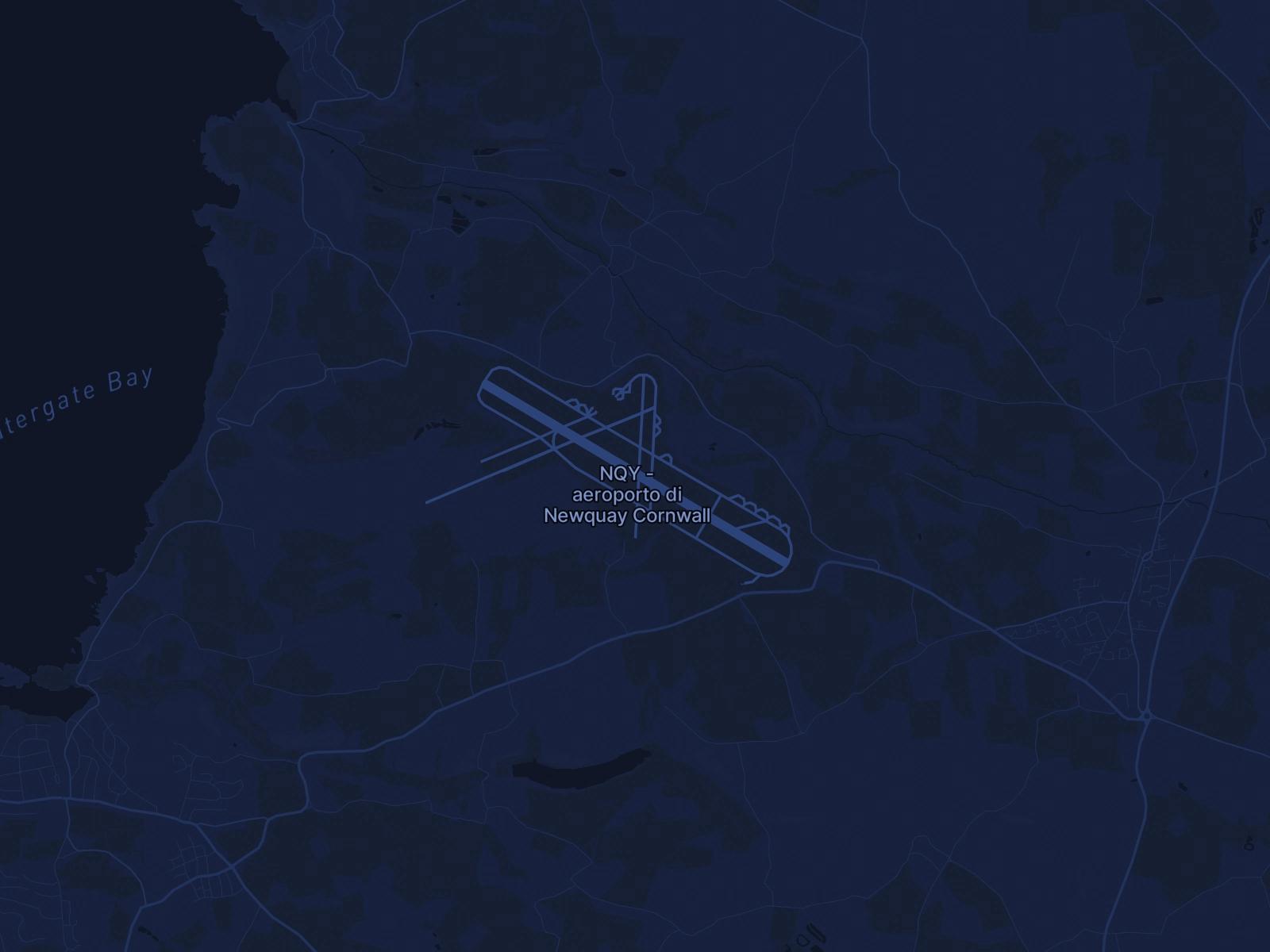 Noleggio jet privato per l'aeroporto di Aeroporto Intl. Newquay Cornwall (NQY/EGHQ) in Regno Unito - Servizi Simply Jet