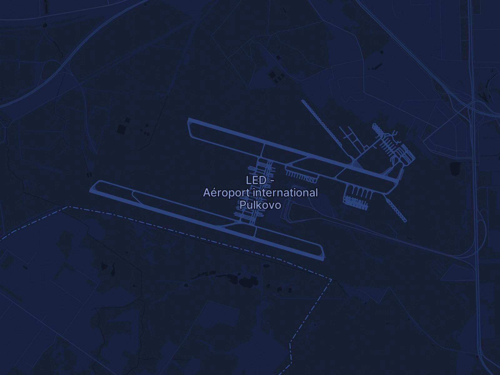 Location de jet privé à l'aéroport Aéroport de Poulkovo (LED/ULLI) en Russie - Services Simply Jet