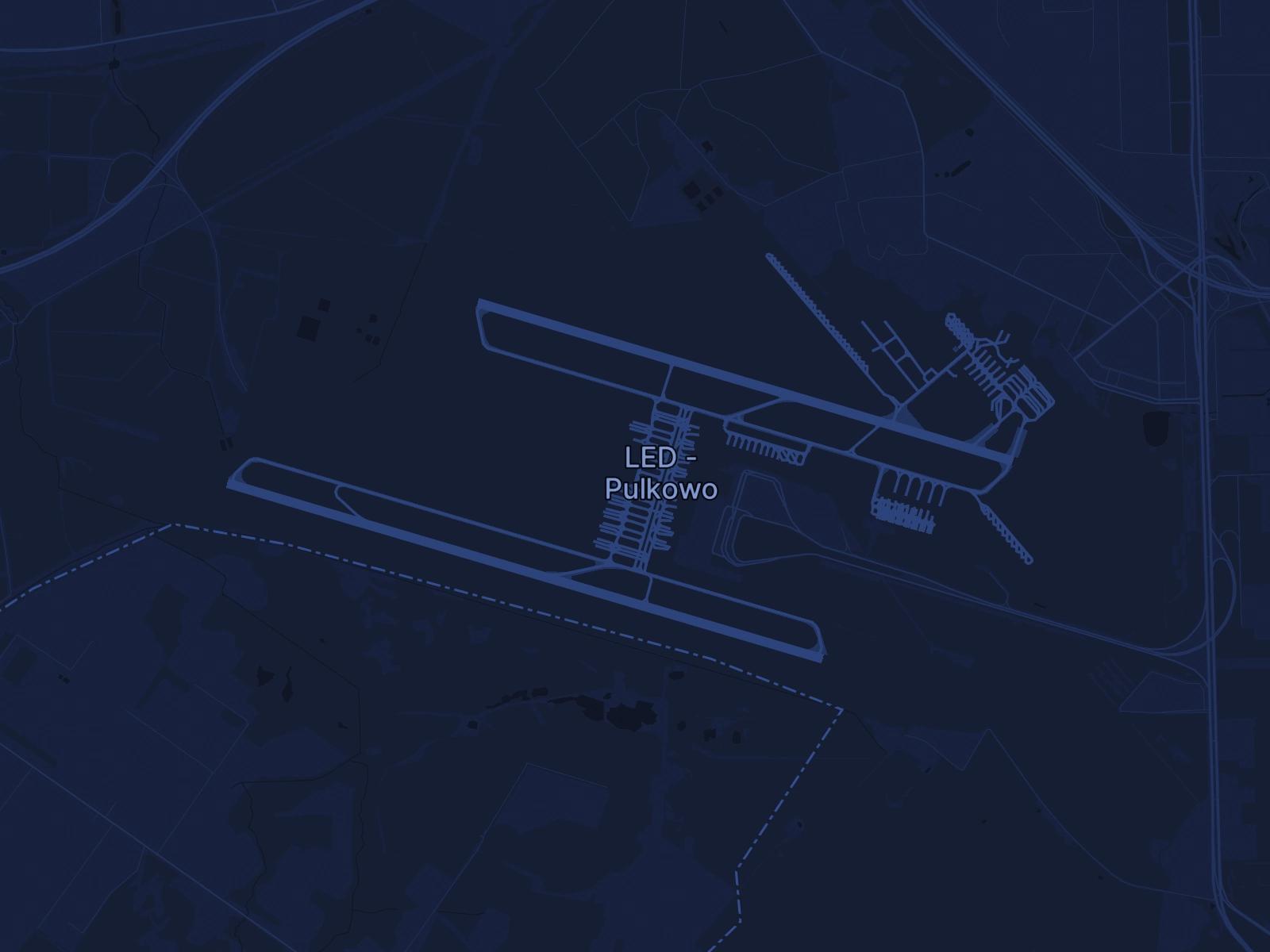 Private Jet Charter nach Flughafen Pulkowo Flughafen (LED/ULLI) in Russland - Simply Jet Dienste