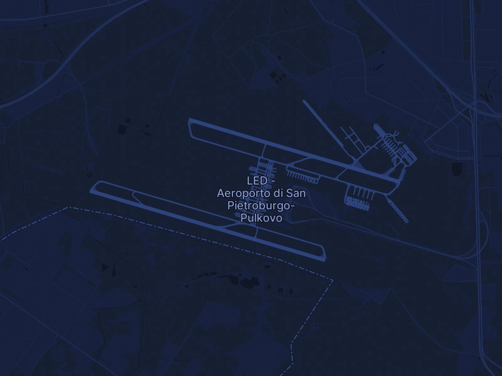 Noleggio jet privato per l'aeroporto di Aeroporto di San Pietroburgo-Pulkovo (LED/ULLI) in Russia - Servizi Simply Jet