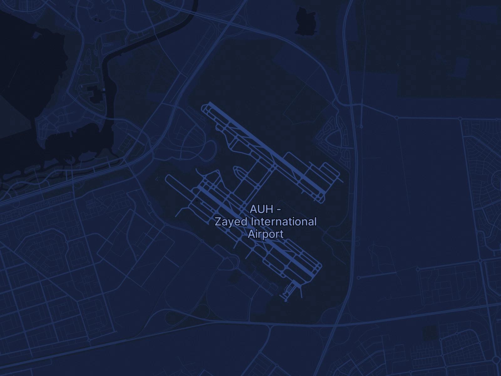 Private jet charter to Abu Dhabi Zayed Intl. Airport Airport (AUH/OMAA) in United Arab Emirates - Simply Jet services