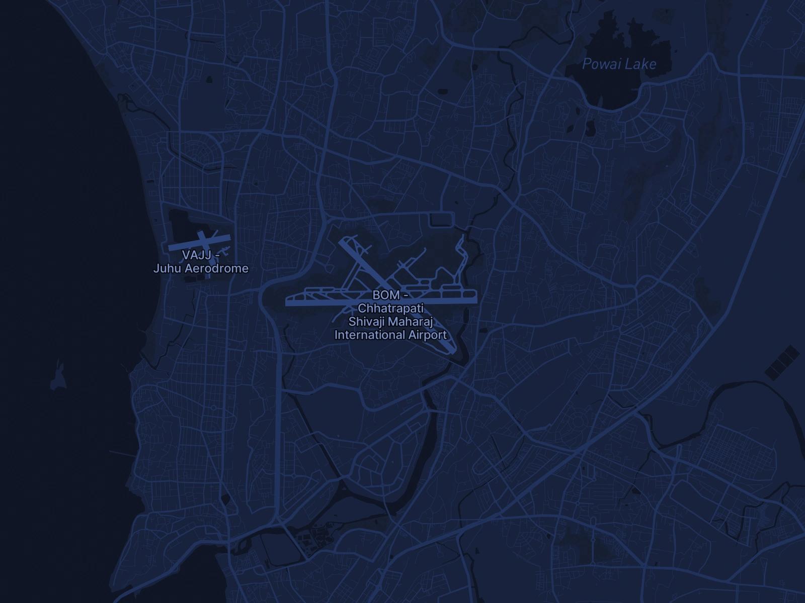 Private jet charter to Mumbai Chhatrapati Shivaji Intl Airport (BOM/VABB) in India - Simply Jet services