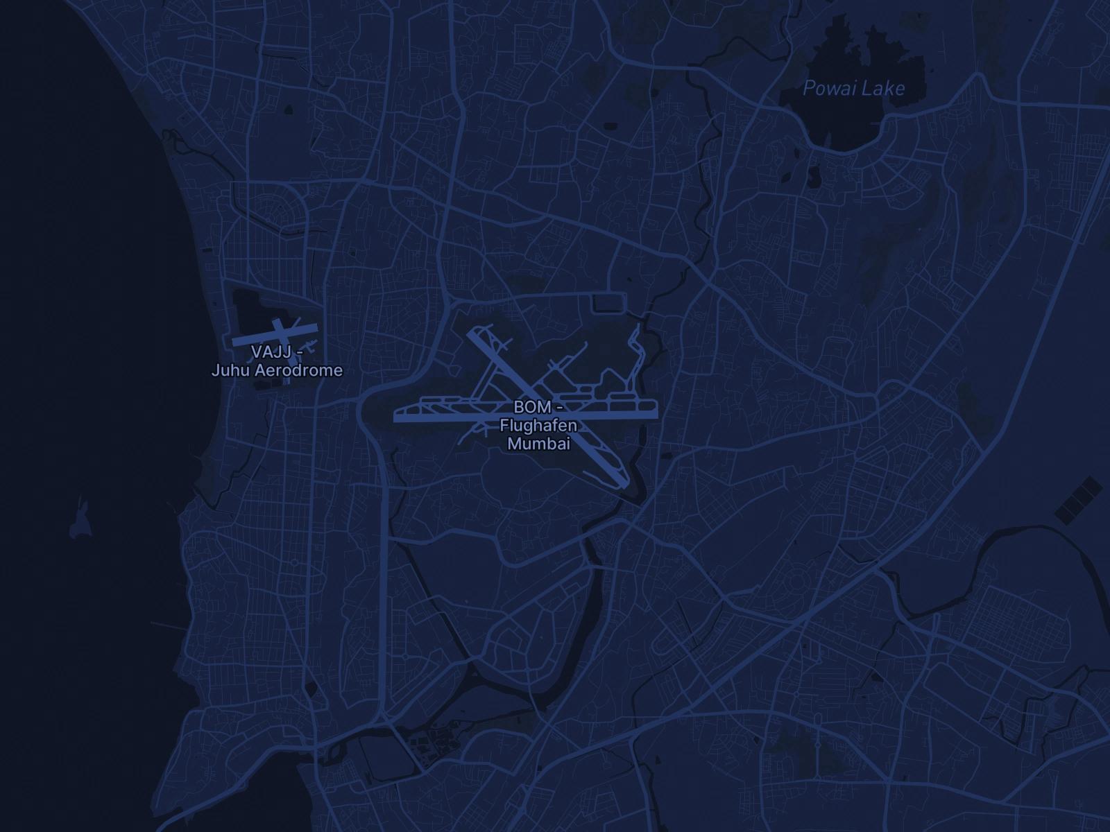 Private Jet Charter nach Mumbai Chhatrapati Shivaji Intl Flughafen (BOM/VABB) in Indien - Simply Jet Dienste