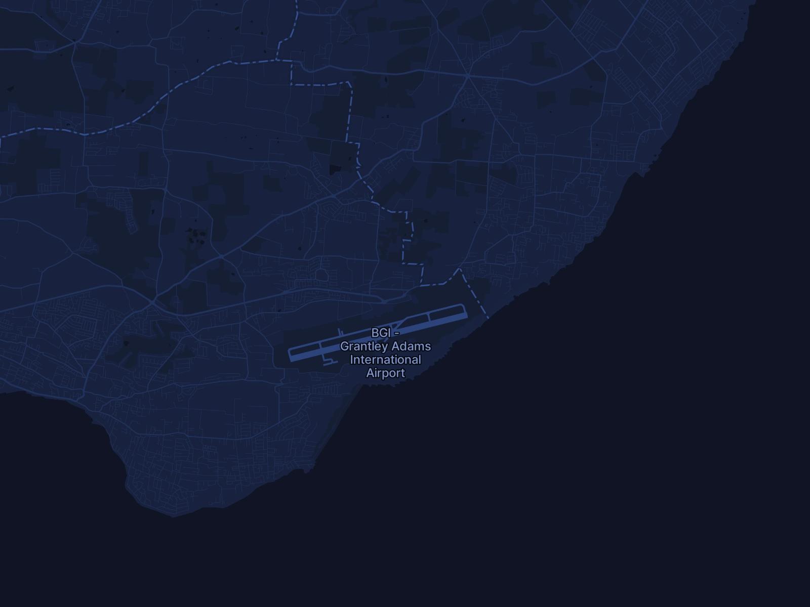 Private jet charter to Bridgetown Sir Grantley Adams Intl. Airport Airport (BGI/TBPB) in Barbados - Simply Jet services