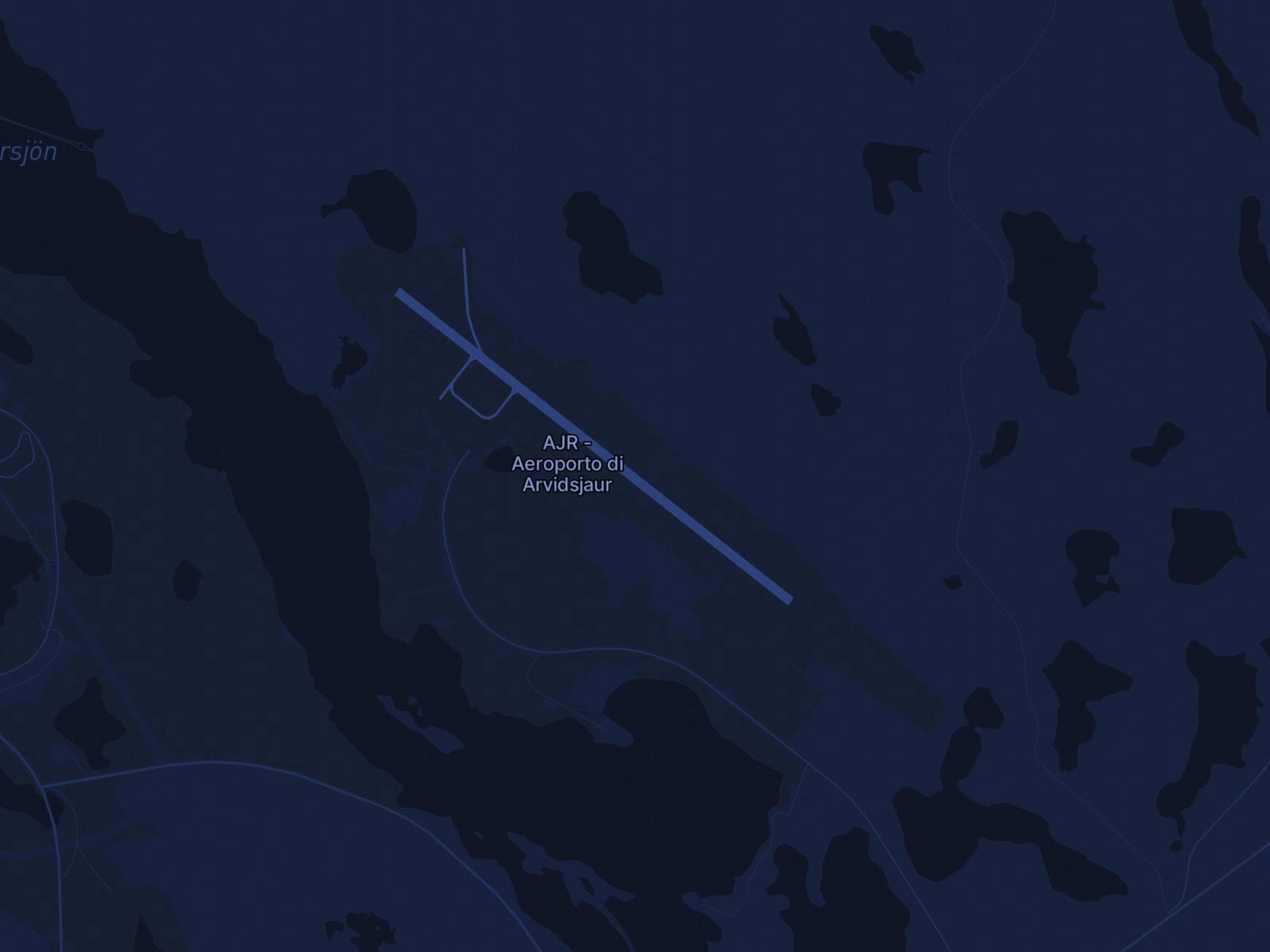 Noleggio jet privato per l'aeroporto di Arvidsjaur (AJR/ESNX) in Svezia - Servizi Simply Jet