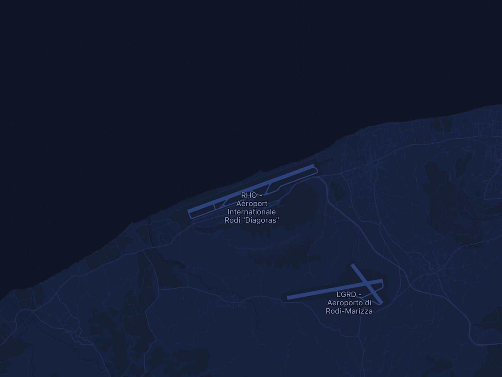Noleggio jet privato per l'aeroporto di Rhodes Diagoras International (RHO/LGRP) in Grecia - Servizi Simply Jet