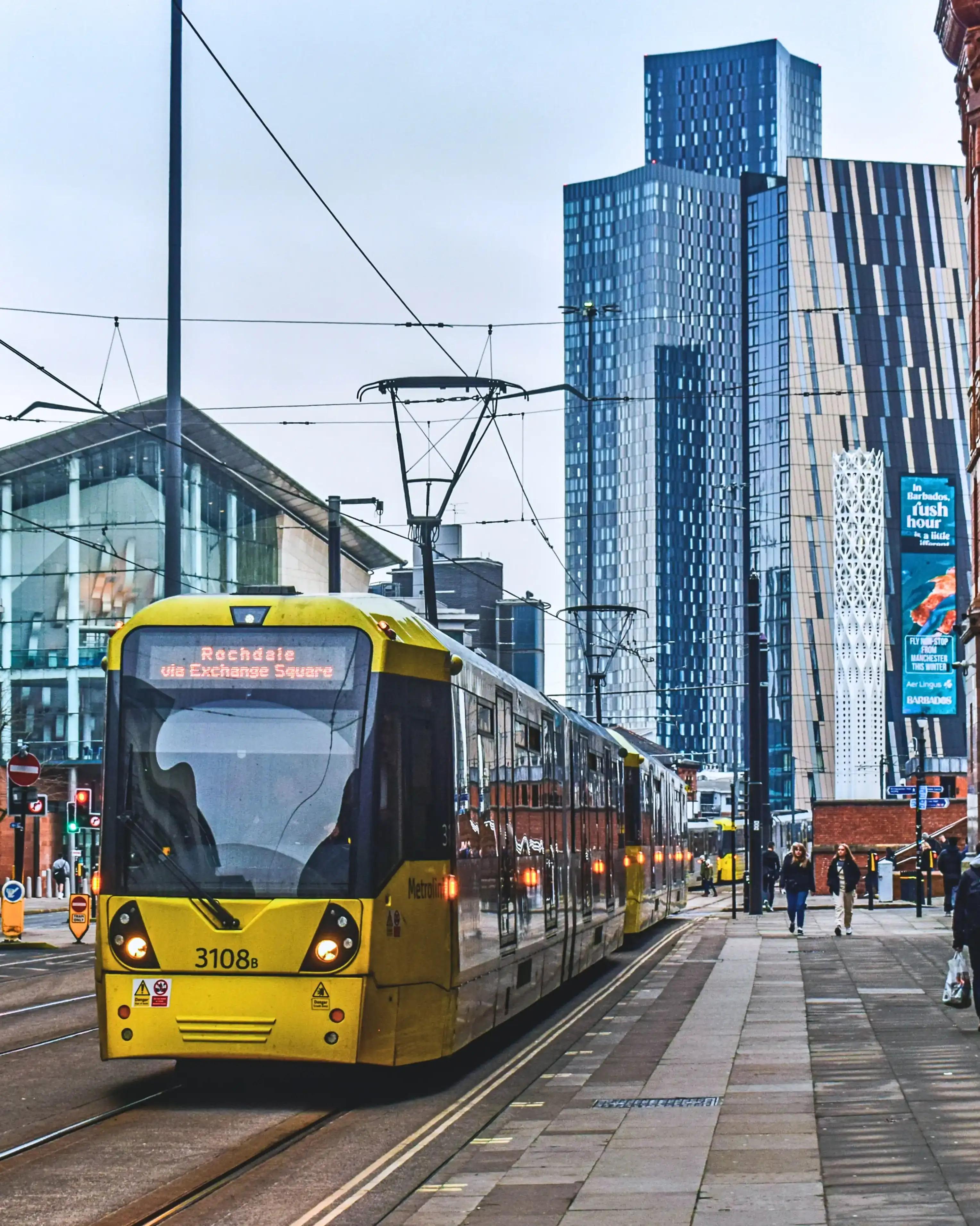 La vivace città di Manchester